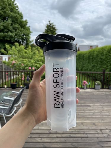 Customer photo review of 700ml Raw Sport Clear Shaker