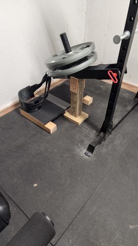 Customer photo review of Belt squat attachment