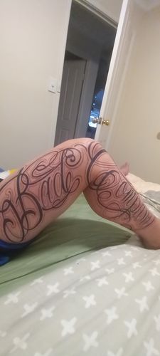 Customer photo review of Signature Tattoo Numbing Cream