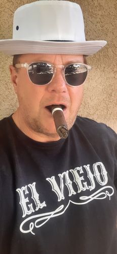Customer photo review of The Original El Viejo Old School Tee