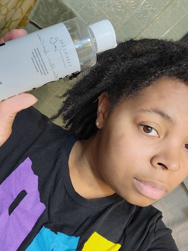 Customer photo review of Loc Restore/Conditioner: Step 2