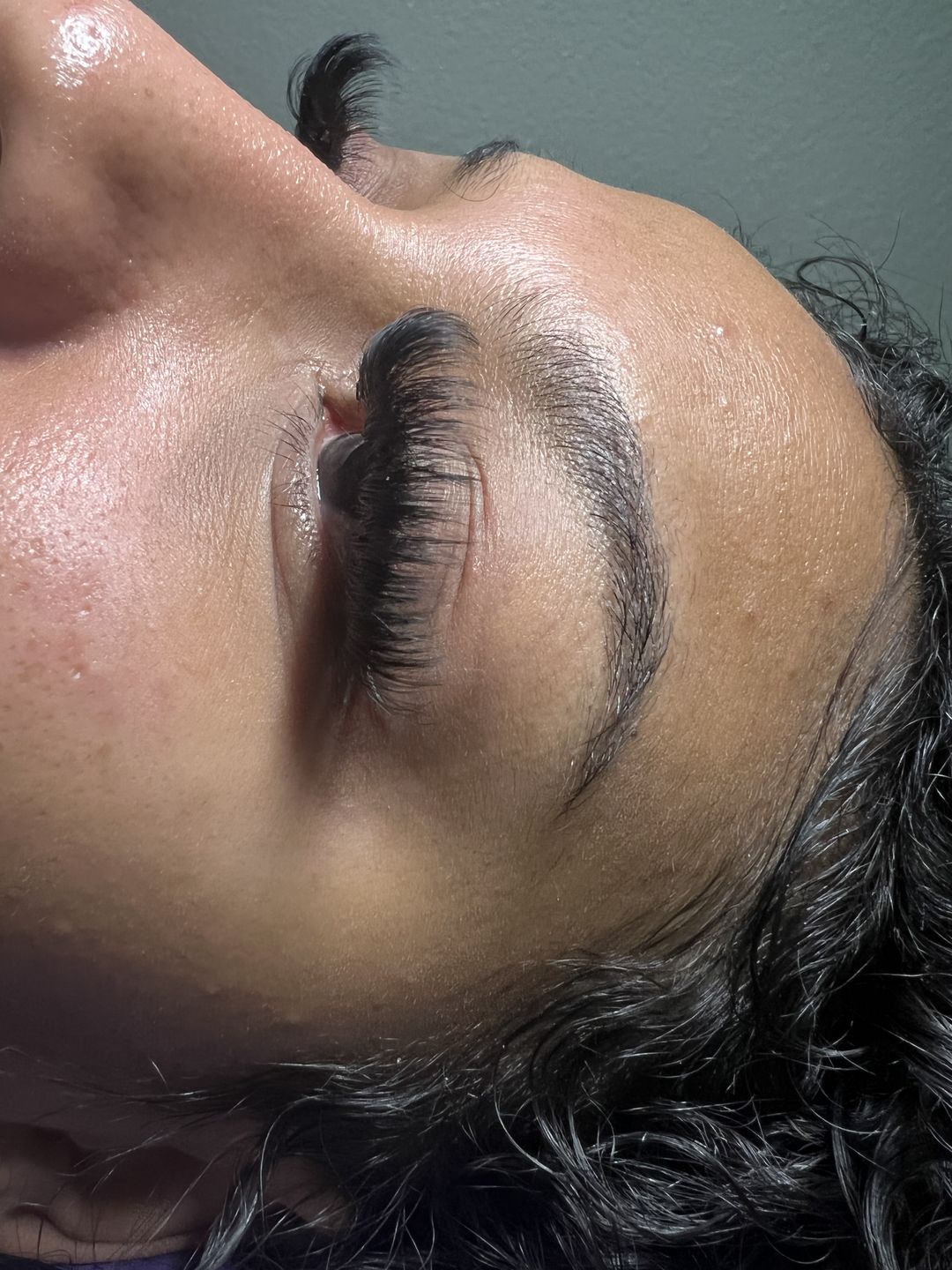 Customer photo review of Cashmere Volume Lash Extensions 0.05mm