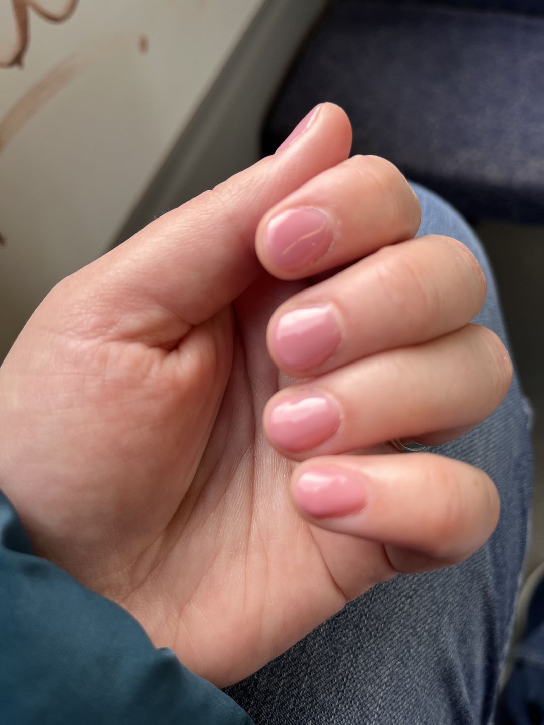 Customer photo review of Semilac Extend Care 5in1 802 Dirty Nude Rose 7ml
