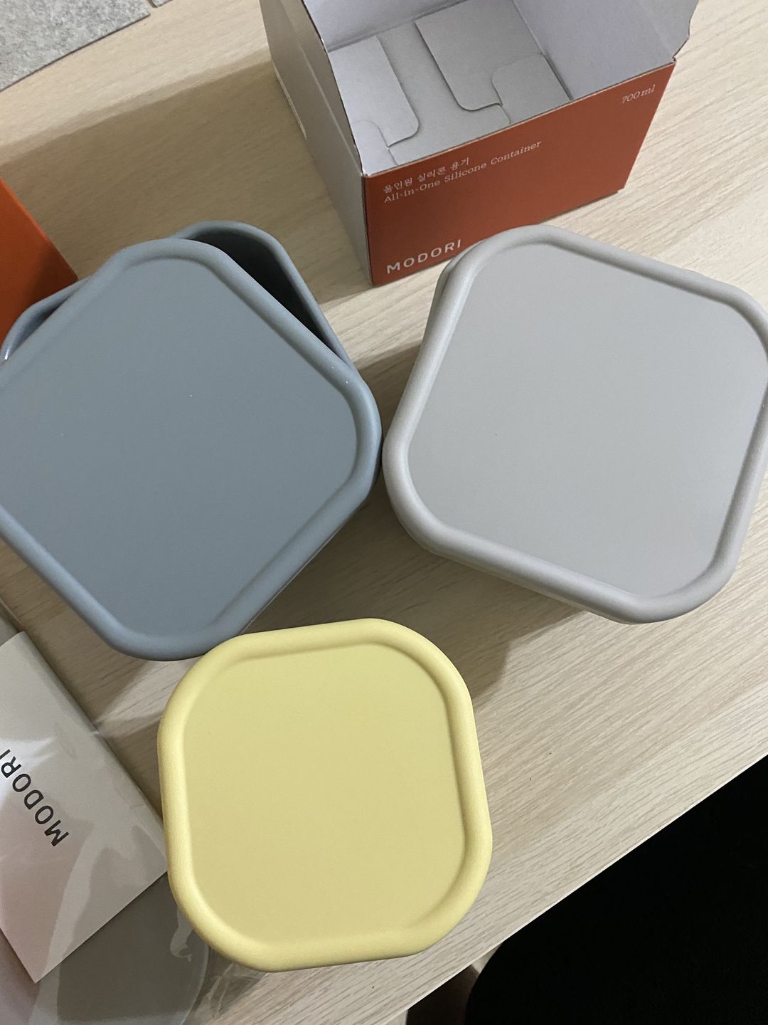 Customer photo review of Silicone Container