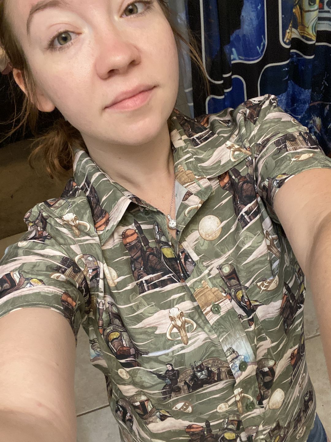Customer photo review of Star Wars™ "Rebirth" – KUNUFLEX Short Sleeve Shirt