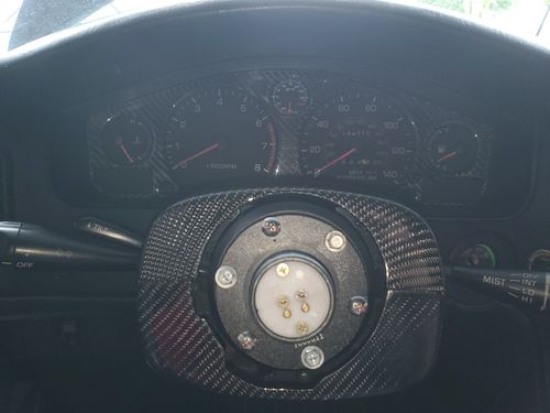 Customer photo review of MR2Heaven Reproduction Steering Column Covers (Carbon Fiber Available)