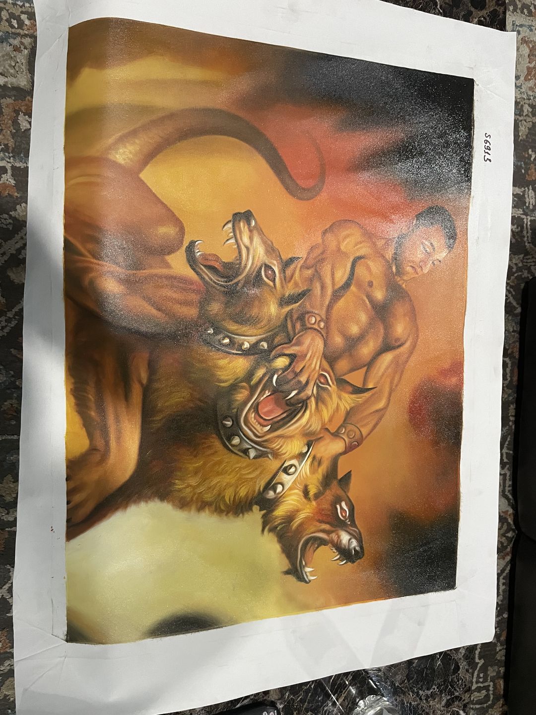 Customer photo review of Hercules and Cerberus