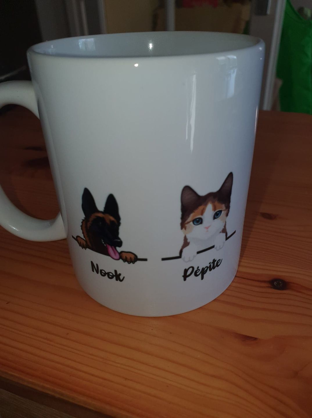 Customer photo review of Mon préféré - Mug personnalisé