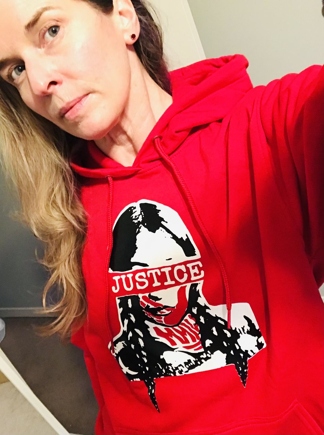 Customer photo review of JUSTICE Hoodie