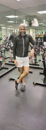 Customer photo review of Kewlioo Pro Sauna Jacket for Men (Full/Half Zip)
