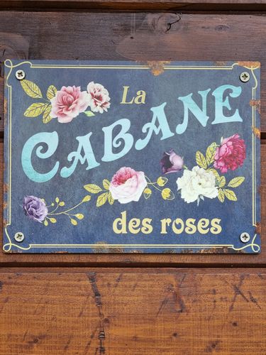 Customer photo review of Mon jardin - Outdoor-Pancarte de porte