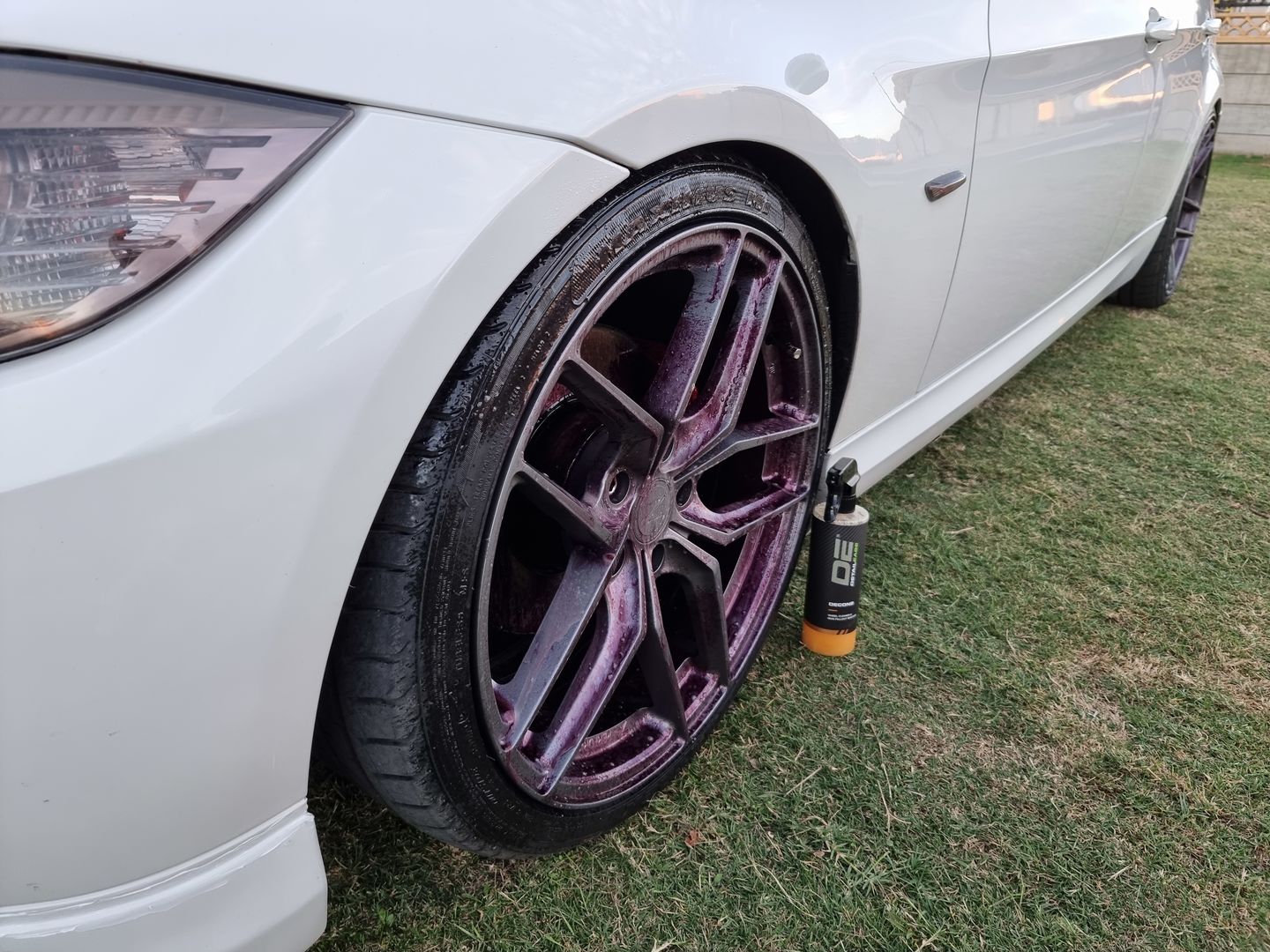 Customer photo review of Decon8 - Wheel Cleaner & Iron Fallout Remover