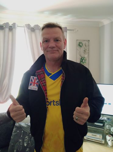 Customer photo review of Mens Classic Harrington Jacket - Black