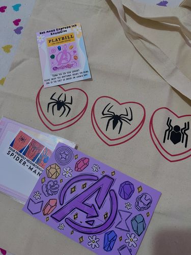 Customer photo review of Spidey Love Tote Bag