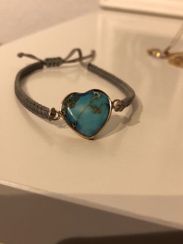 Customer photo review of "AUGE DER VORSEHUNG" SCHUTZKETTE AUS LAPISLAZULI