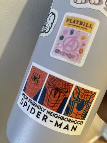 Customer photo review of Generation of Spidey's Sticker