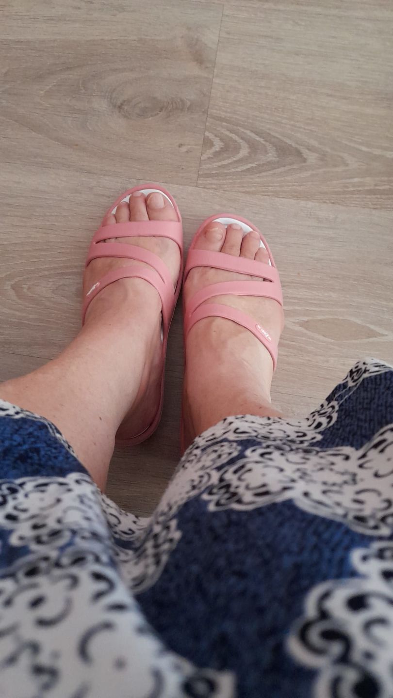 Customer photo review of Chancla con cuña de Beppi