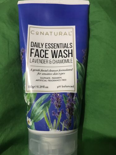 Customer photo review of Daily Essentials Face Wash - Lavender & Chamomile