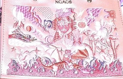 Customer photo review of The Book Handbag - Pearlescent Version