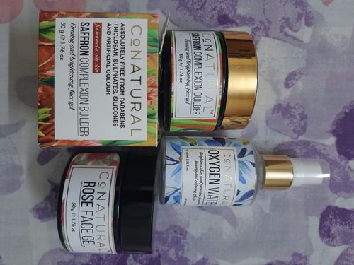 Customer photo review of Saffron Complexion Builder