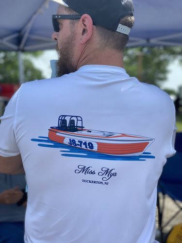 Customer photo review of Custom Digital Boat Artwork