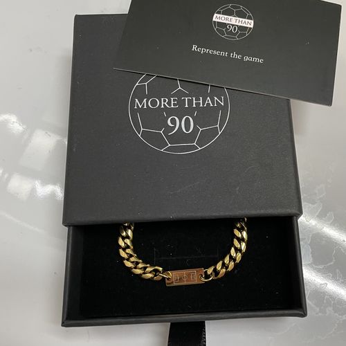 Customer photo review of Cuban Bracelet (Gold)