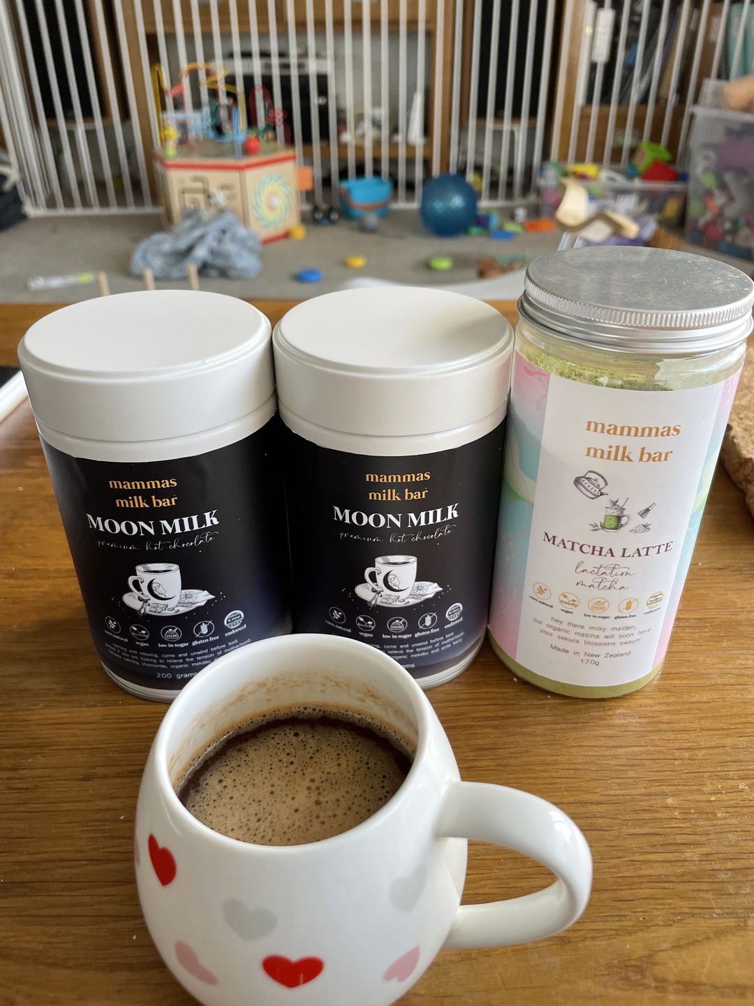 Customer photo review of Moon Milk - Sleep & Rest