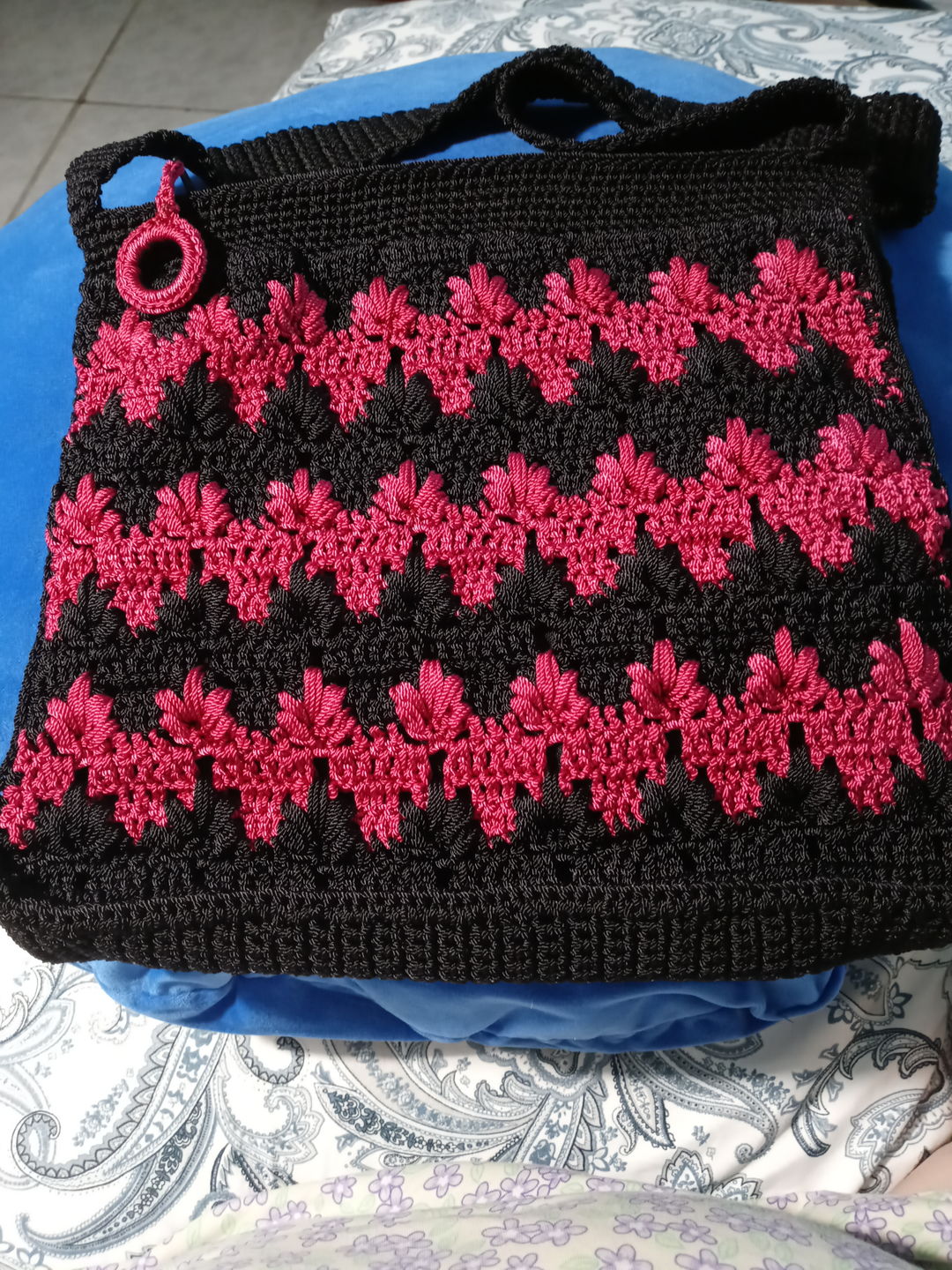 Customer photo review of ESPIGA NO.9 by Omega - Strong 100% Nylon String Cord for Fine Crochet and Crafts