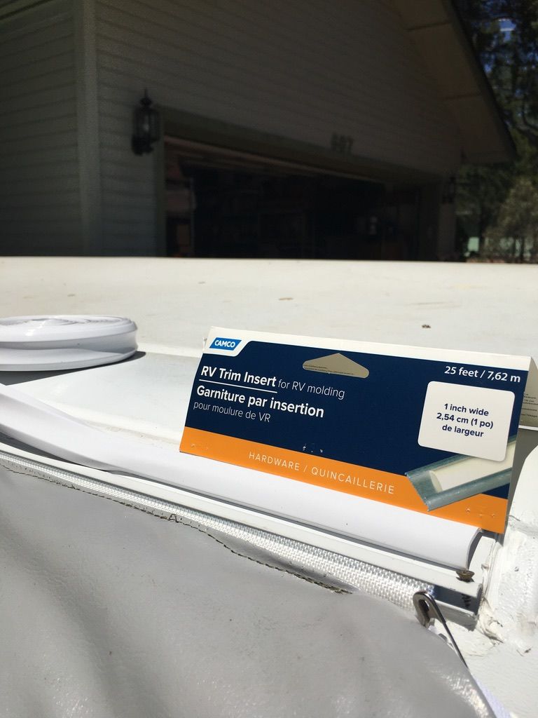 Customer photo review of Flexible White Vinyl Insert