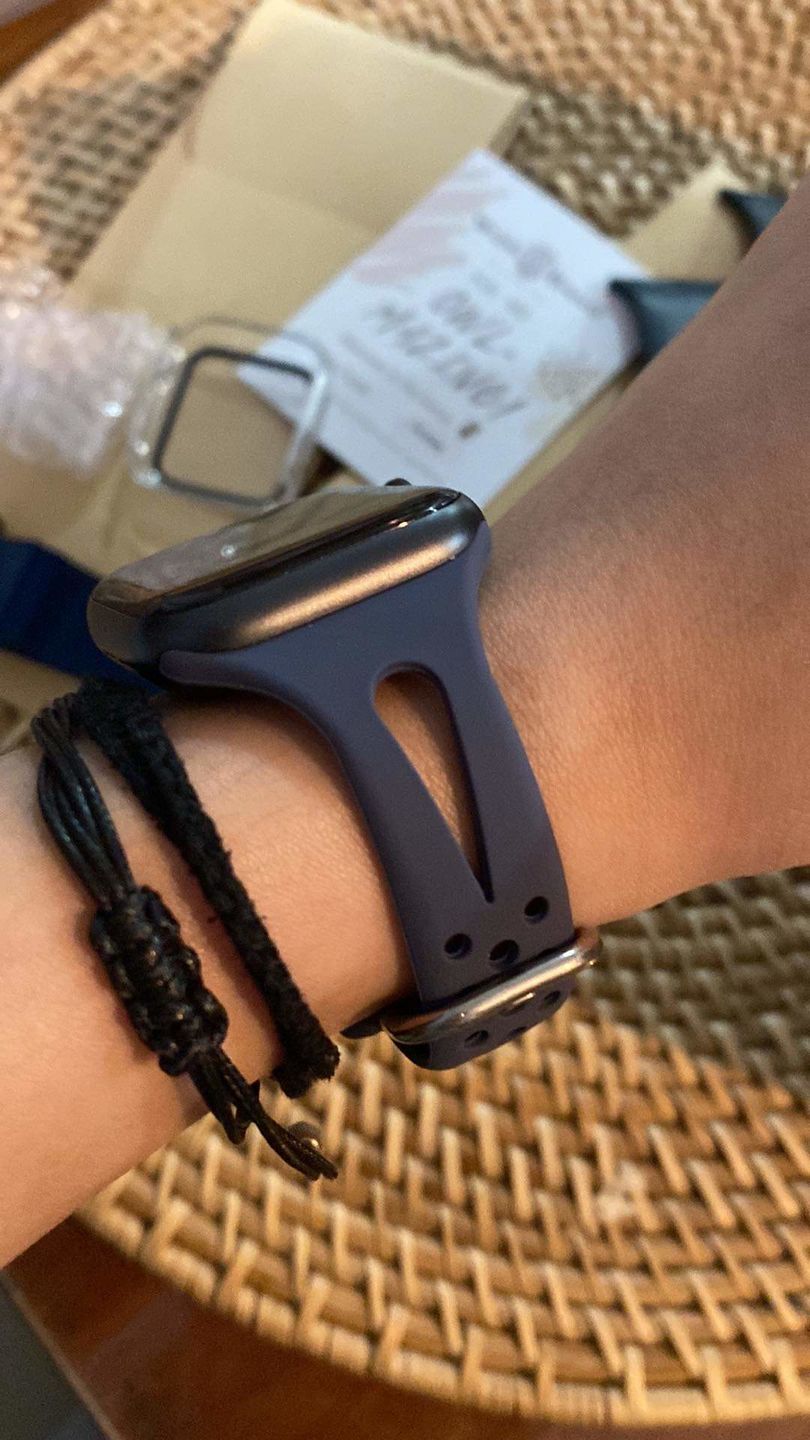 Customer photo review of Lexi Silicone Band (10 Colours)