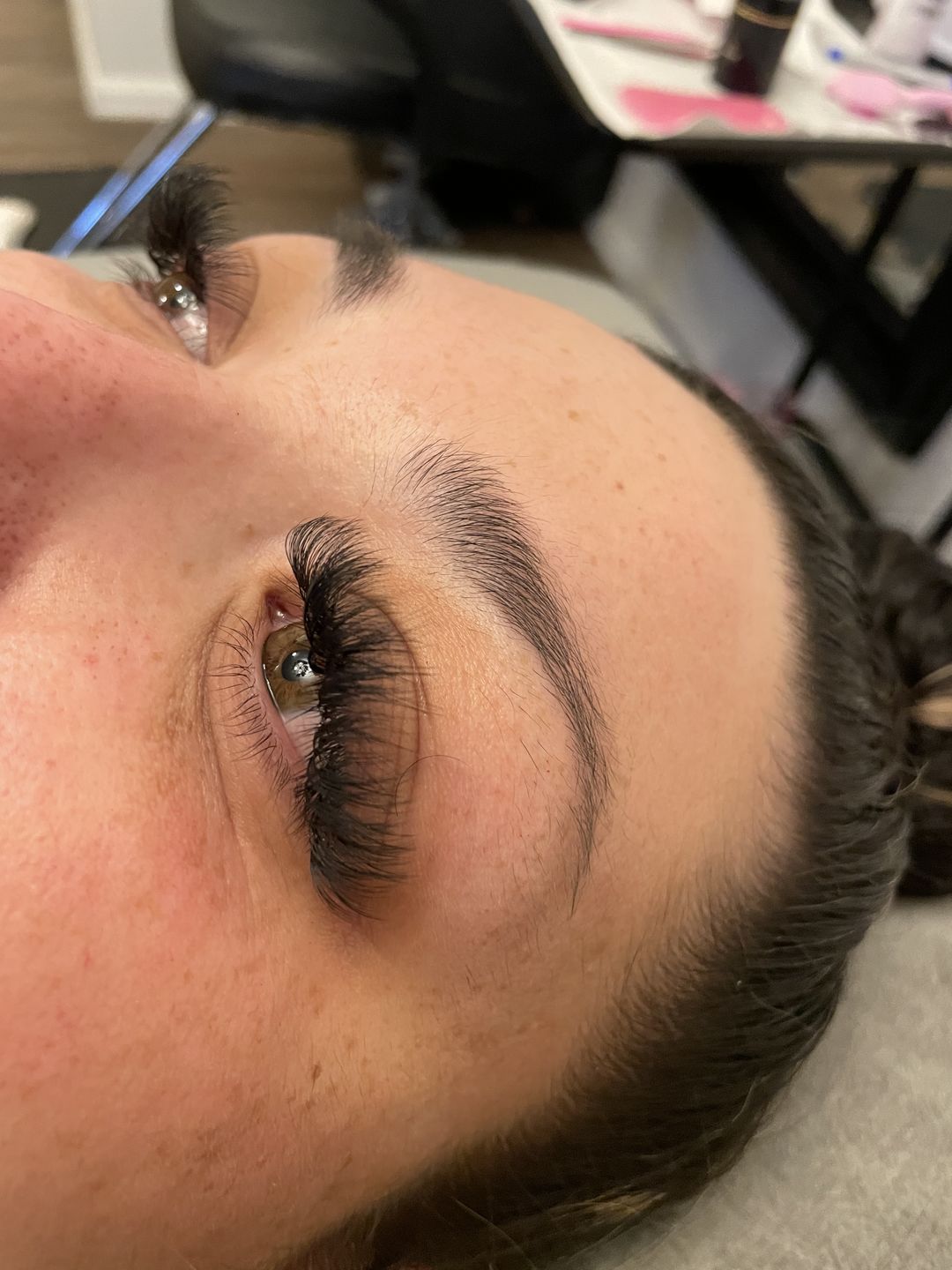 Customer photo review of Cashmere Volume Lash Extensions 0.03mm
