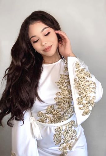 Customer photo review of Growth & Shine Hair Oil