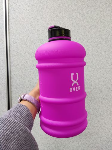 Customer photo review of [NEW] Midnight Purple Flip Cap 2.2L Oversized Bottle