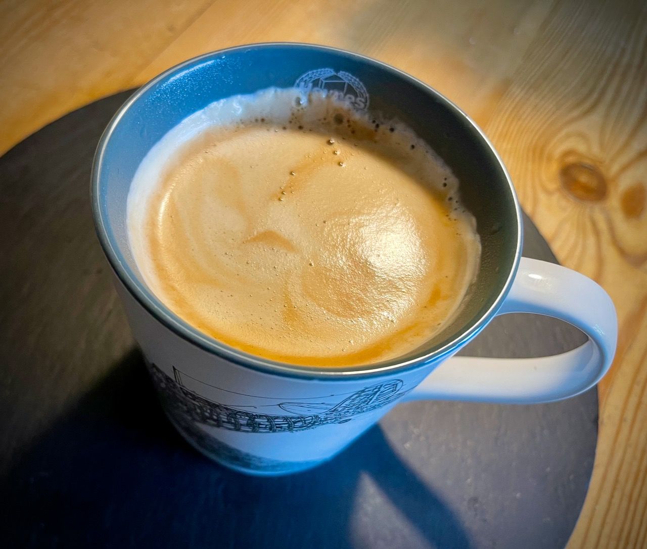 Customer photo review of Brown Bear Cub Espresso Coffee, Strength 4, Medium Dark Roast