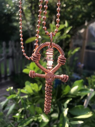 Customer photo review of God Is Love Ankh