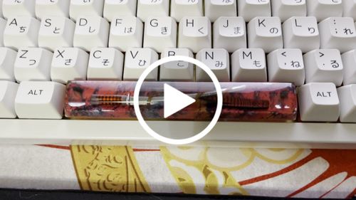 Customer video review of Pewdiepie Katana Space bar