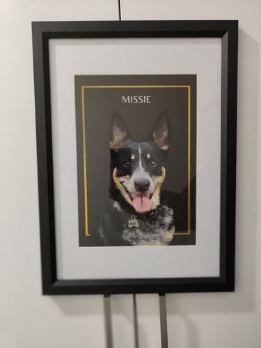 Customer photo review of One-Pet Portrait