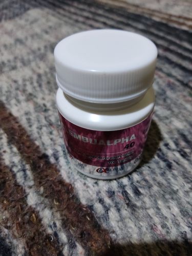 Reseña con foto de un cliente sobre Clembuterol Alpha Labs