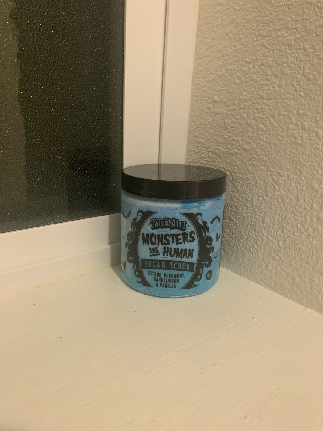 Customer photo review of Monsters are Human Sugar Scrub
