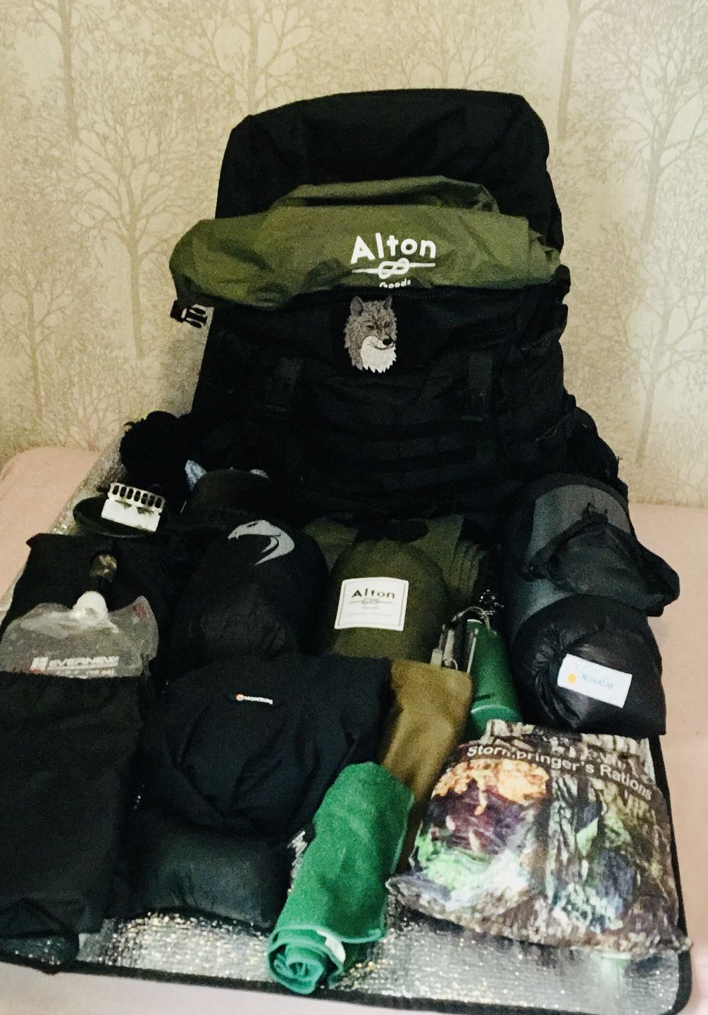Customer photo review of Ultralight Pump Bag