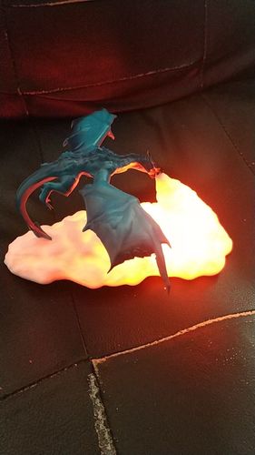 Customer photo review of Lampe Dragon<br> Figurine