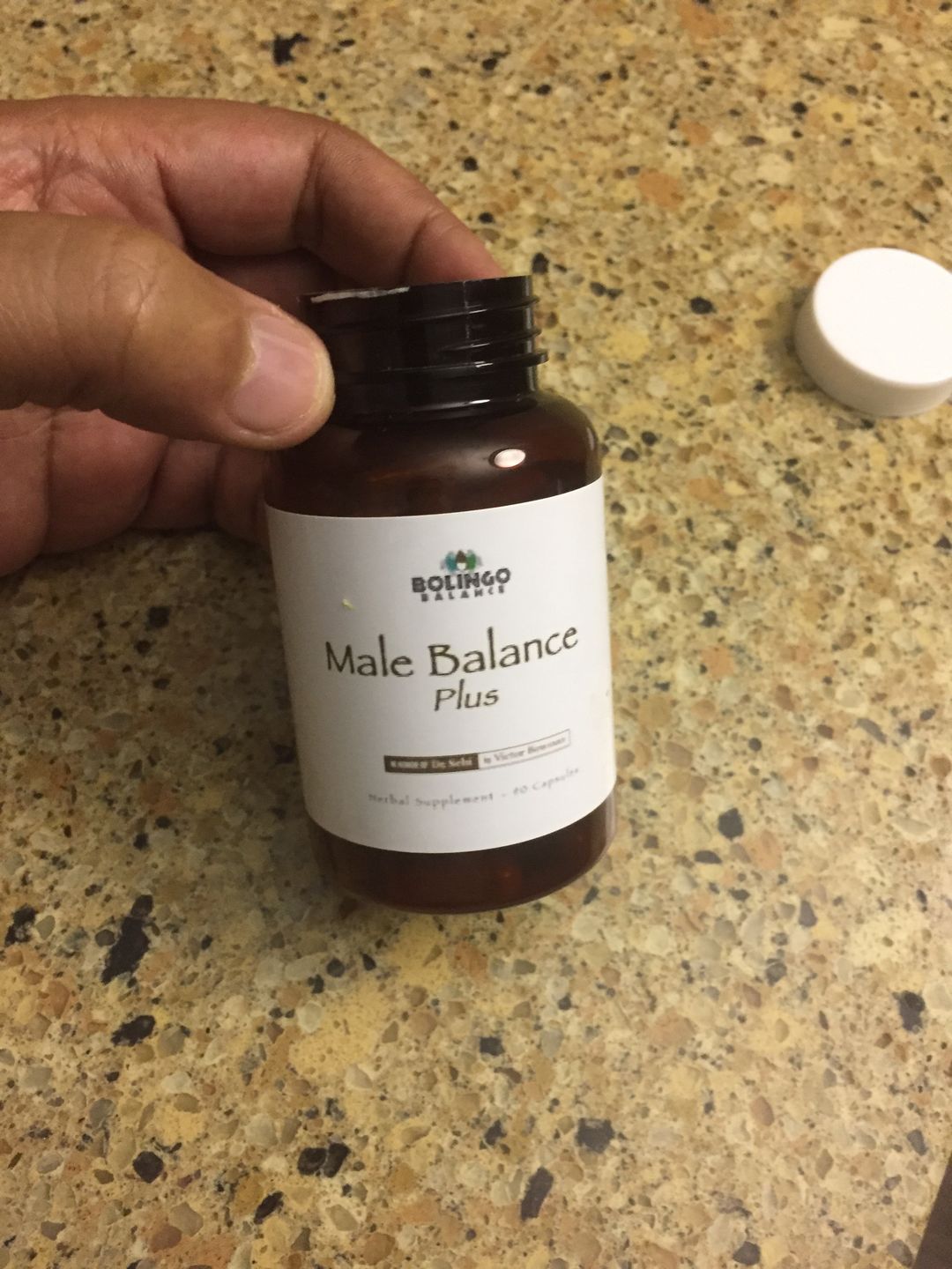 Customer photo review of Male Balance Plus