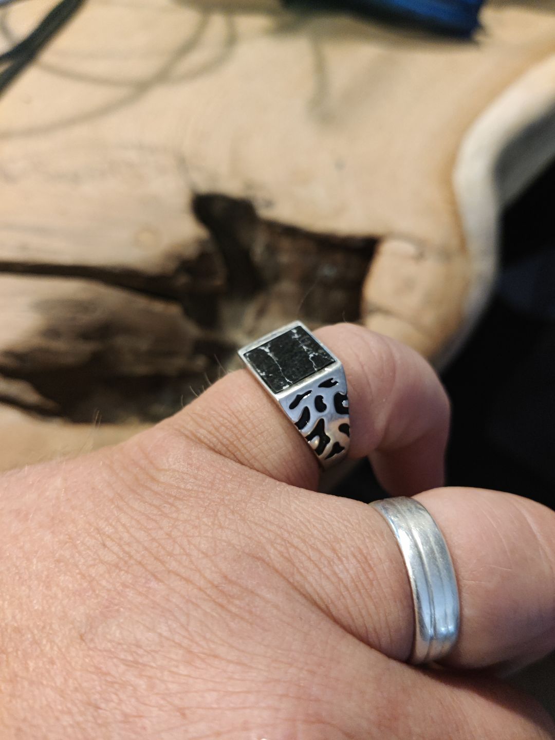 Customer photo review of SCRATCHED. - 925 SILVER