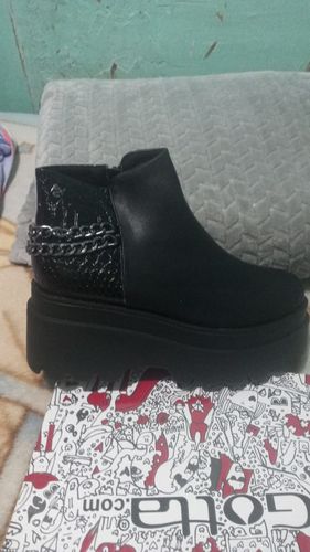 Customer photo review of BOTÍN NEGRO 13522