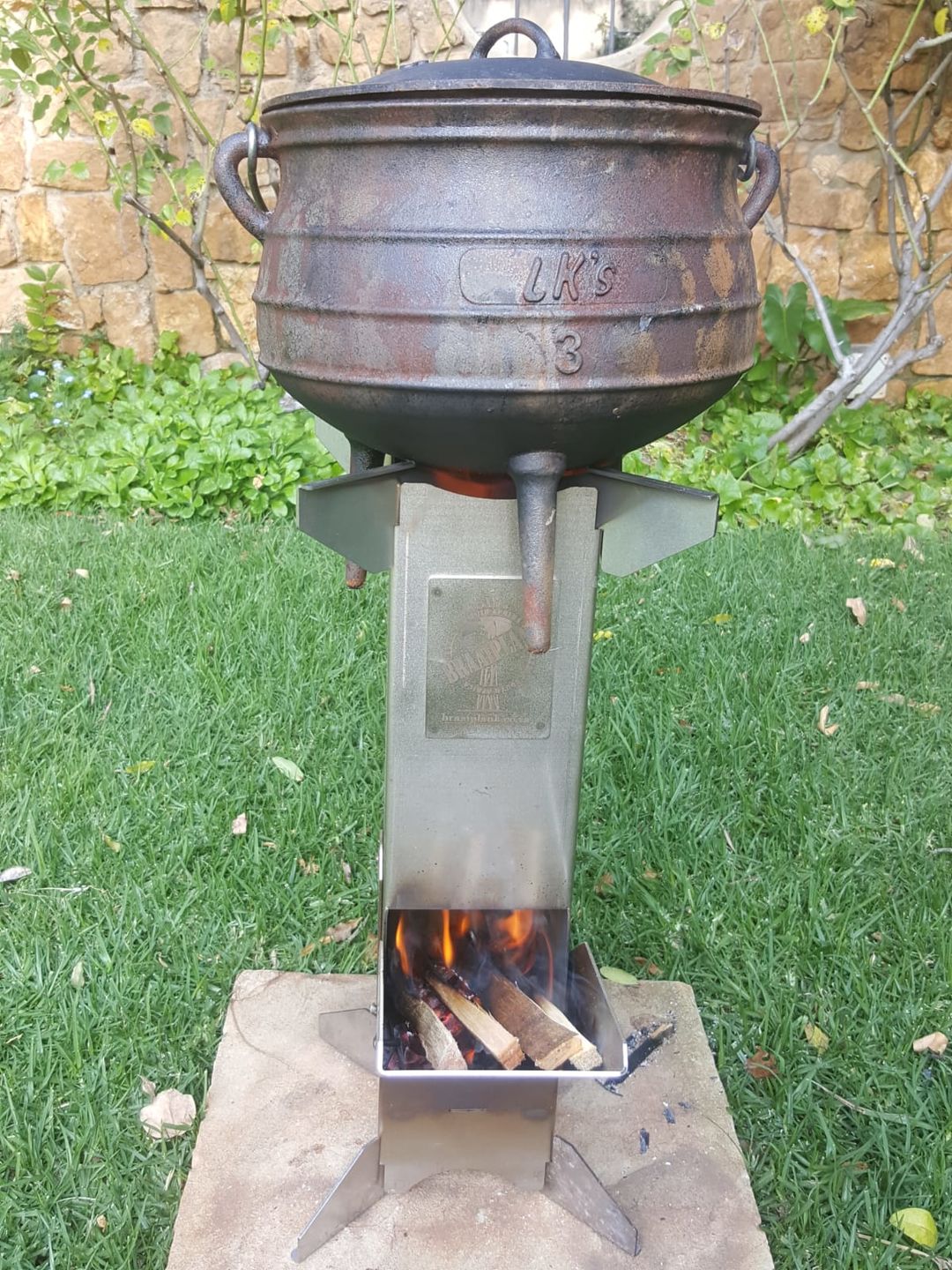 Customer photo review of Custom Carry Bag for the ROCKETSTOVE+