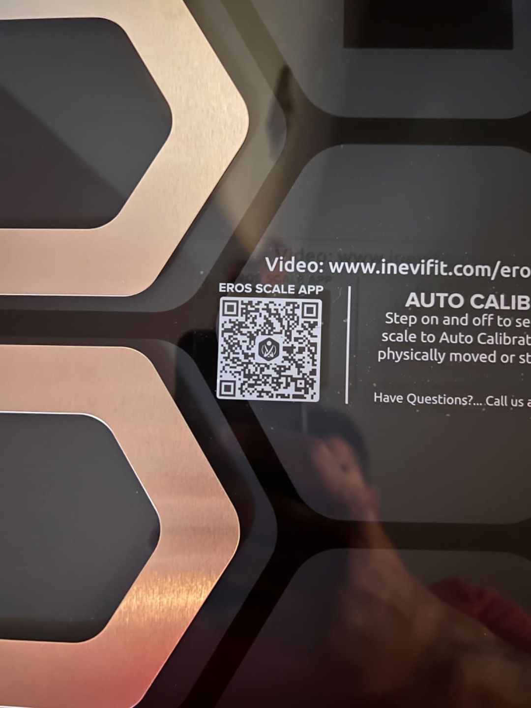 Customer photo review of INEVIFIT | Eros Smart Body Fat Scale