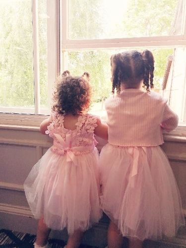 Customer photo review of Kentucky Pearl Lace Dress Pink (1-6 Years) (MRK X)