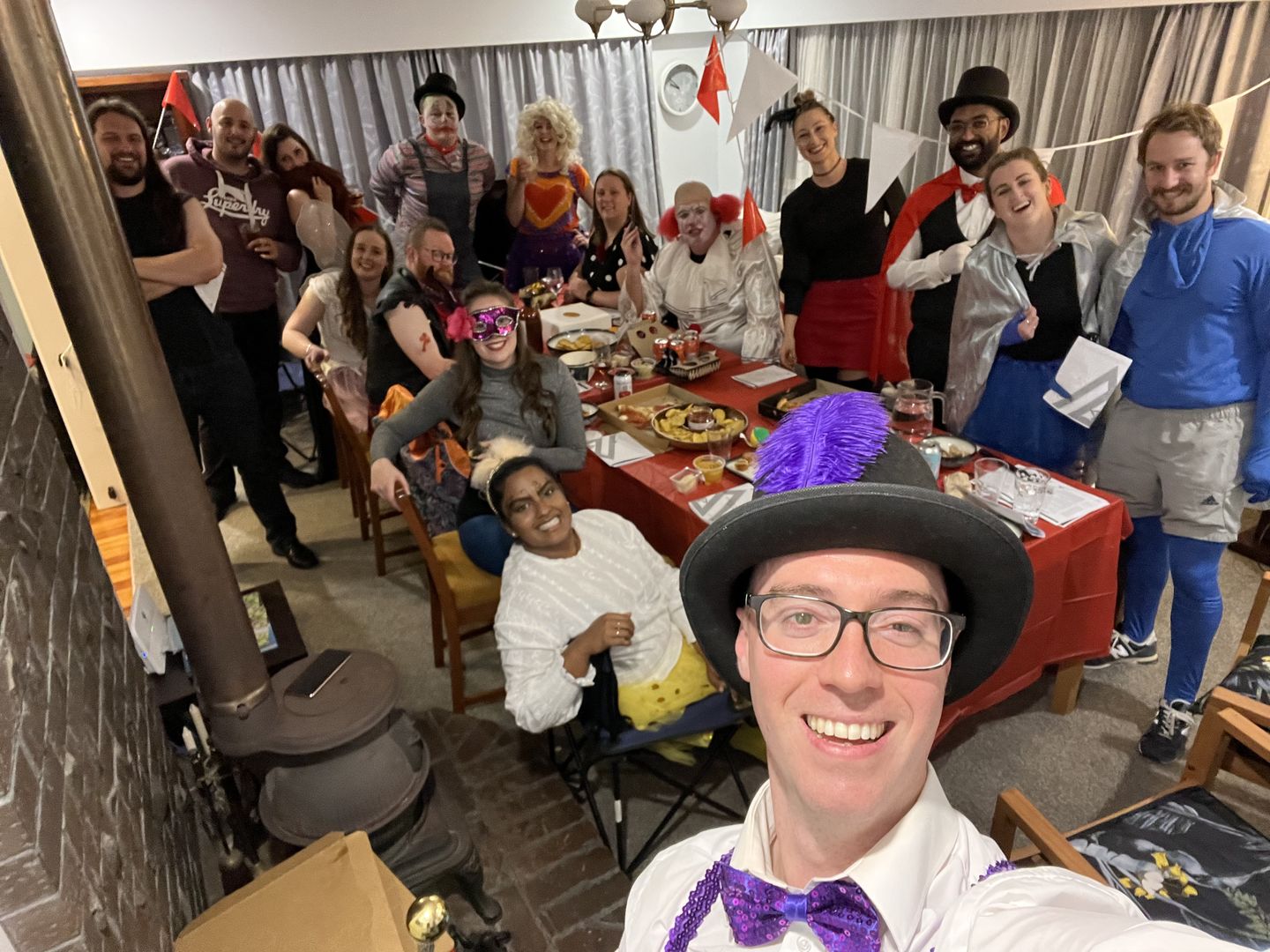 Customer photo review of Circus Murder Mystery Host Your Own Game Kit