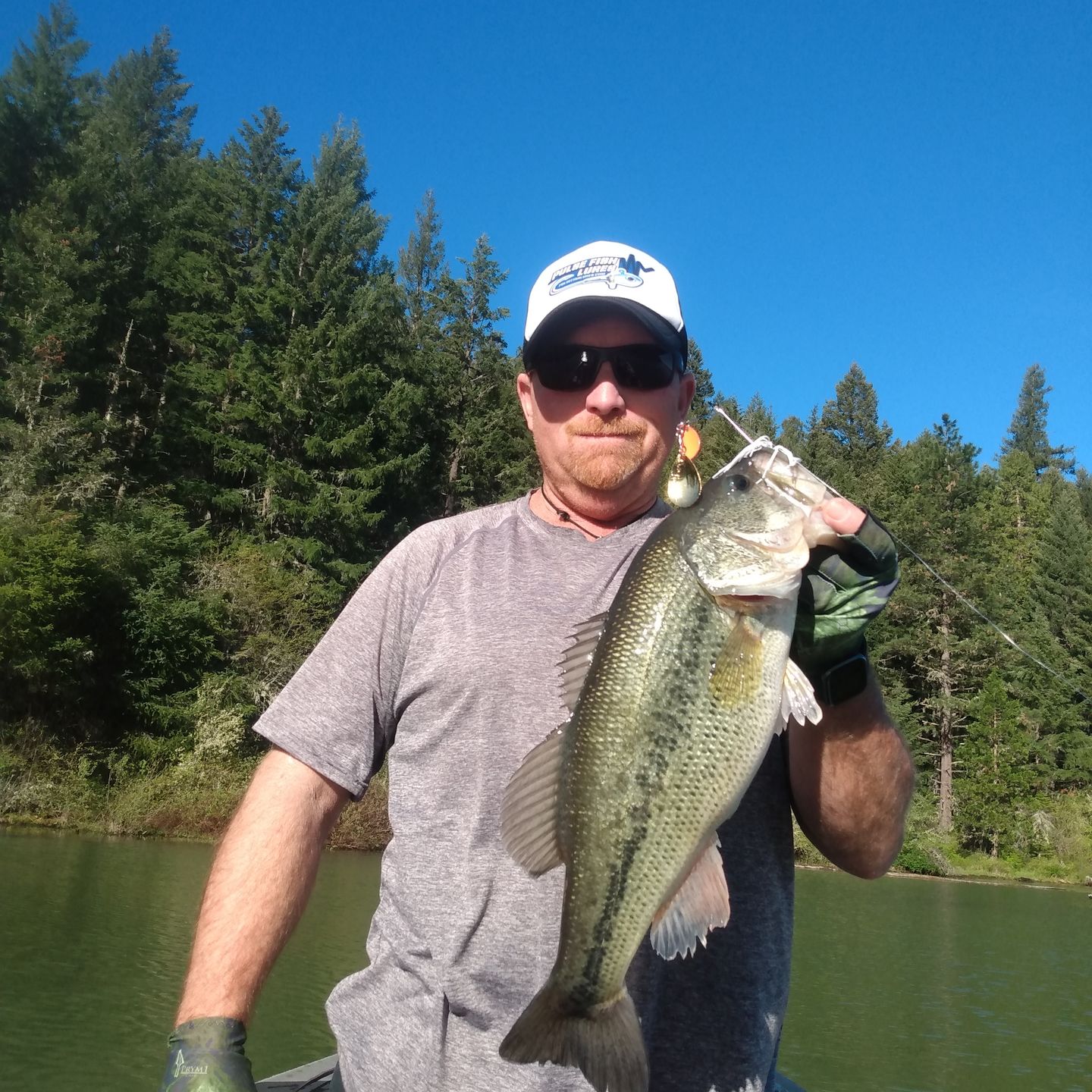 Customer photo review of Pulse Fish Lures Kicker Pulse Blade