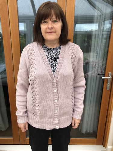 Customer photo review of Ladies Mystery Knitting Box